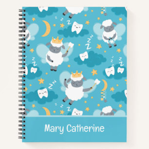 Carnet Mouton mignon fée des dents dentiste hygiéniste