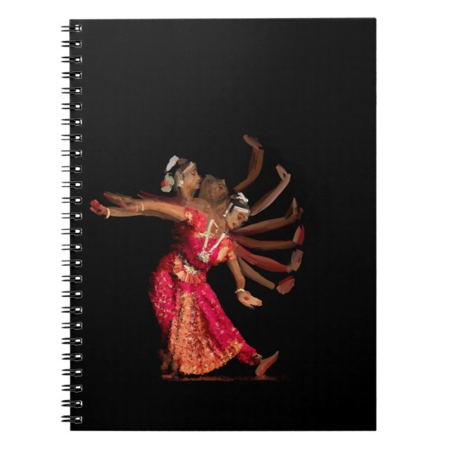Carnet Mouvement de main de Bharatanatyam - 121 (Devant)