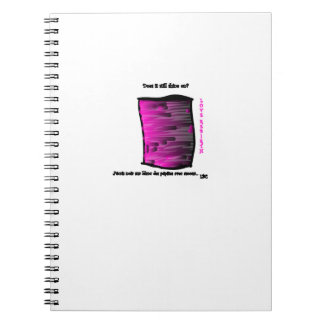 Carnet moyen spirales - motif diamand LBC