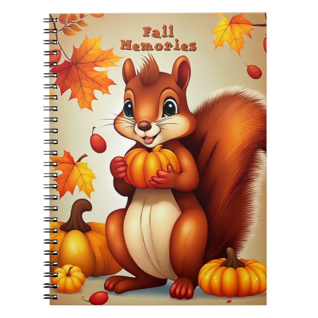 Carnet Mr. Squirrel Notebook (Devant)
