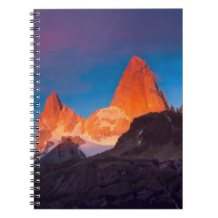 Carnet Mt Fitz Roy au lever de soleil