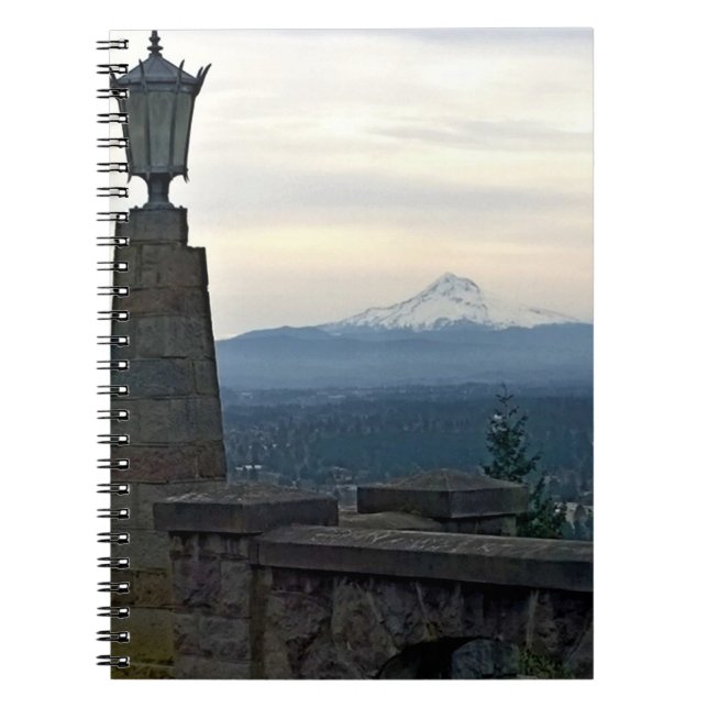 Carnet Mt Hood de Rocky Butte, Portland, Oregon (Devant)