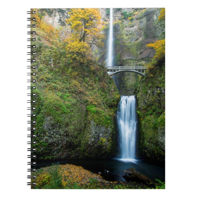 Carnet Multnomah Tombe En Automne Dans La Gorge Columbia (Devant)