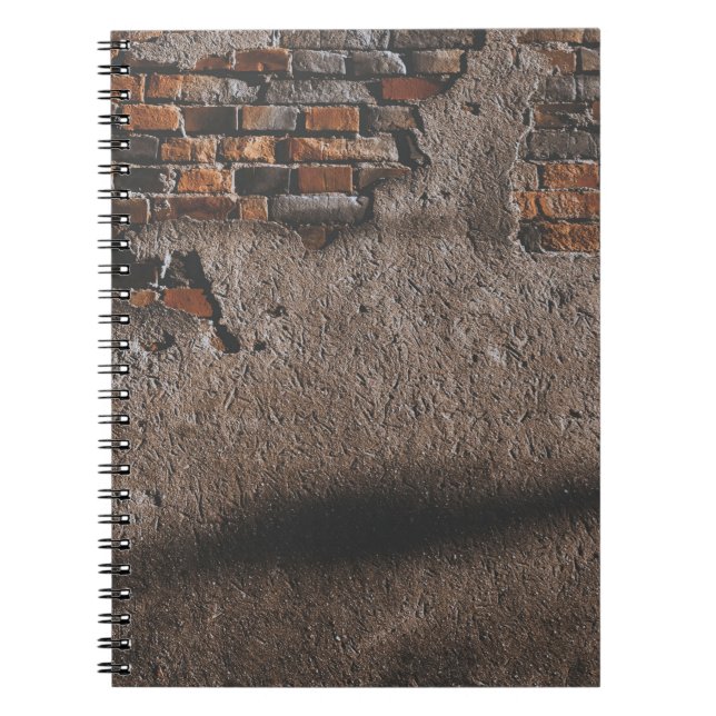 Carnet Mur avec briques cassées (Devant)