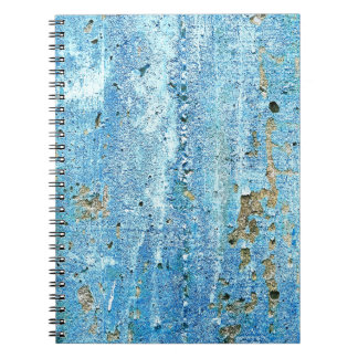 Carnet Mur de béton texturé, taches de rouille.
