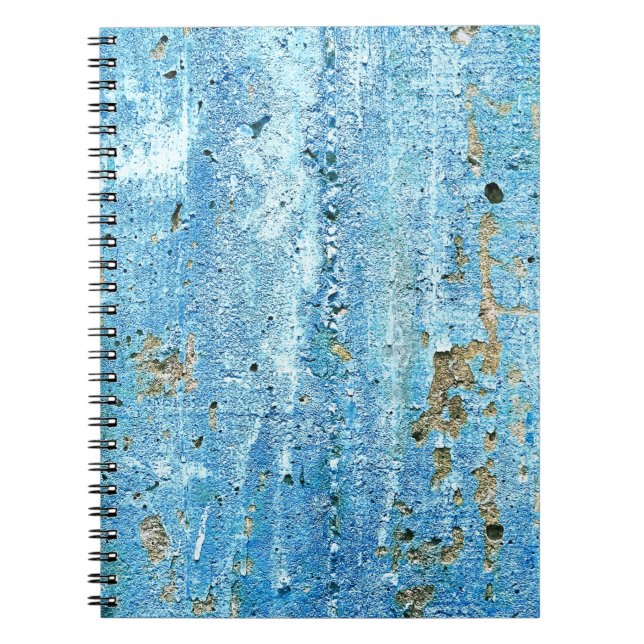 Carnet Mur de béton texturé, taches de rouille. (Devant)