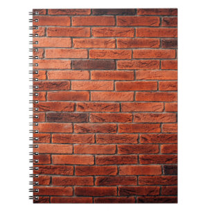 Carnet Mur de brique rouge texture grunge fond de la briq