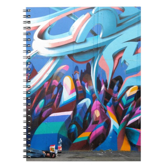 Carnet Mur de graffiti cool (Devant)