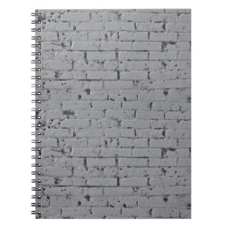 Carnet Mur en briques peintes en blanc
