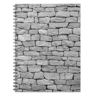 Carnet Mur en pierre grise, arrière - plan abstrait.