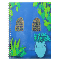 Mur Jardin Bleu Majorque Maroc