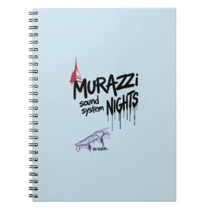 Carnet Murazzi Sound System Nights - Édition Drip Spray