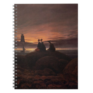 Carnet Musardez l'augmentation au-dessus de la mer, 1822