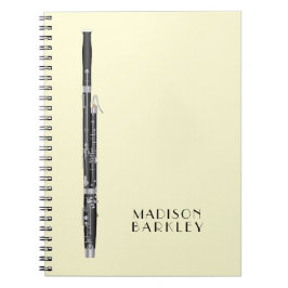 Carnet Musicien de basson professeur de musique Woodwind