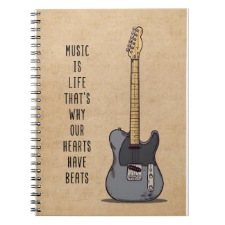 Carnet Musique Art La musique est la vie