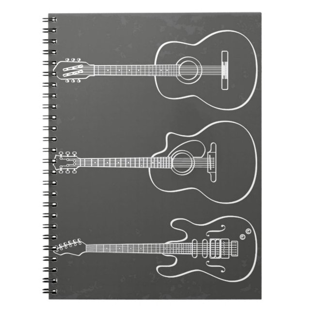 Carnet Musique de groupe trio de guitare (Devant)
