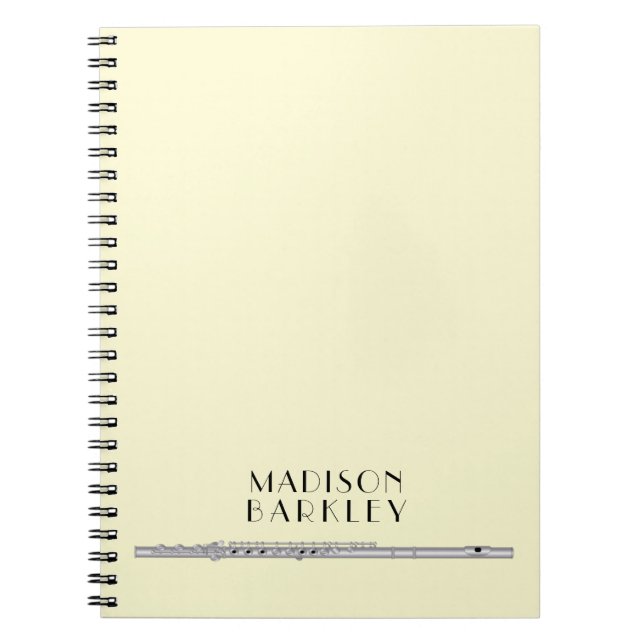 Carnet Musique flûte Musique Musique (Devant)