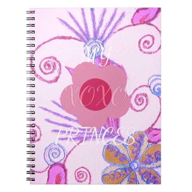 Carnet My Little Princess : Baby Pink Vector Inspirationa (Devant)