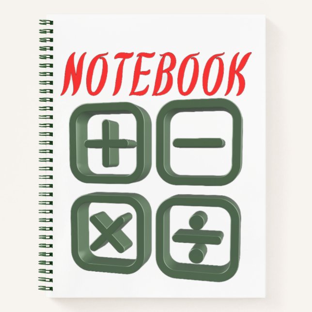 Carnet My Notebook planner  (Devant)