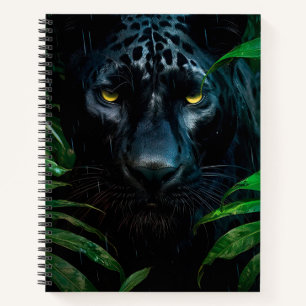 Carnet Mystérieux Black Panther Jungle Faune Design
