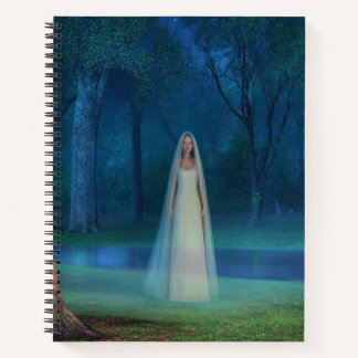 Carnet Mystical Forest at Night – Fantasy Art