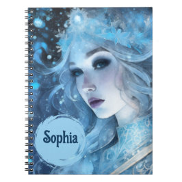 Carnet Mystical Ice Queen - Imaginaire Winter Goddess Art