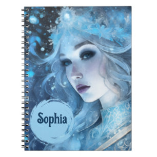 Carnet Mystical Ice Queen - Imaginaire Winter Goddess Art