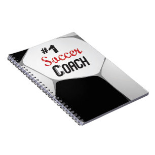 Carnet N° 1 Entraîneur de soccer grande balle