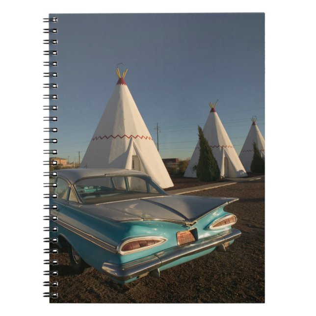 Carnet Na, Etats-Unis, Arizona, itinéraire 66, tipi de (Devant)