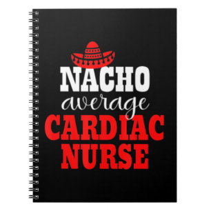Carnet Nacho Moyenne Cardiaque Infirmière Mexicaine Funny