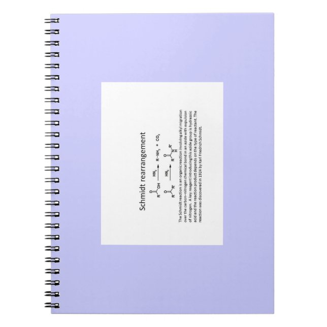 Carnet Name reaction Note (Devant)