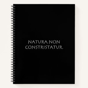 Carnet Natura non constristatur