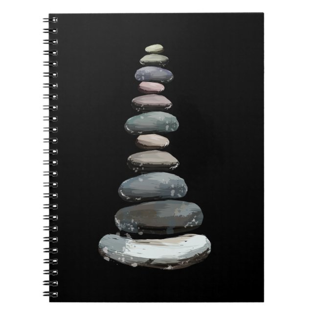 Carnet Nature Rock Stacker Balance Rock Stacker (Devant)