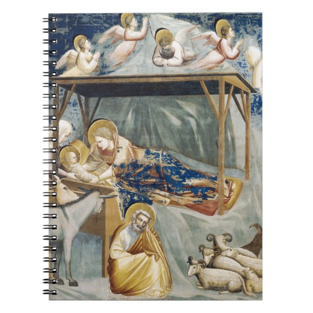 Carnet Navitité (Naissance de Jésus-Christ) (par Giotto) (Devant)