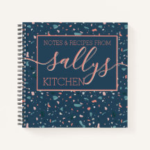 Navy Terrazzo Kitchen Notes Recette fait maison
