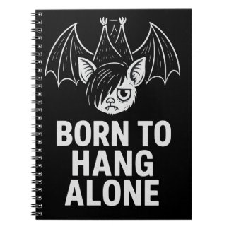 Carnet Né à Hang Alone - Emo Bat | Antisocial