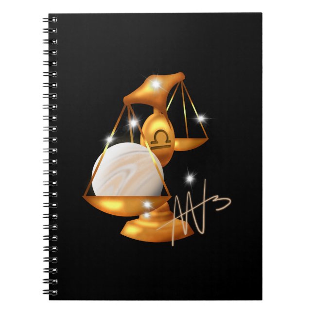 Carnet Nebula Libra Venus Zodiac (Devant)