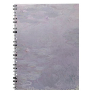 Carnet Nénuphars de couleur claire de Claude Monet