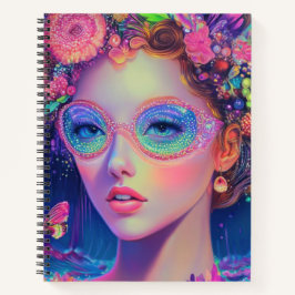 Carnet Neon Garden Goddess