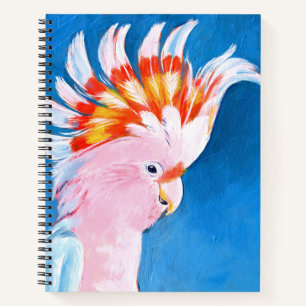 Carnet Neon Mohawk - Cockatoo rose