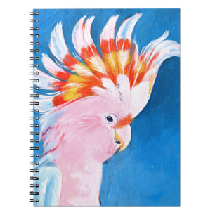 Carnet Neon Mohawk - Cockatoo rose
