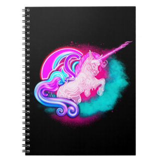 Carnet Neon Unicorn