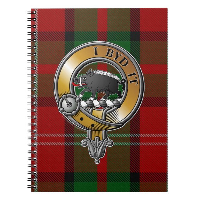 Carnet Nesbitt Tartan & Badge (Devant)