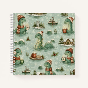 Carnet Nessie de Noël Monstre du Loch Ness Confortable Cr