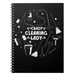 Carnet Nettoyage ménager Lady Vacuum Nettoyeur ménager