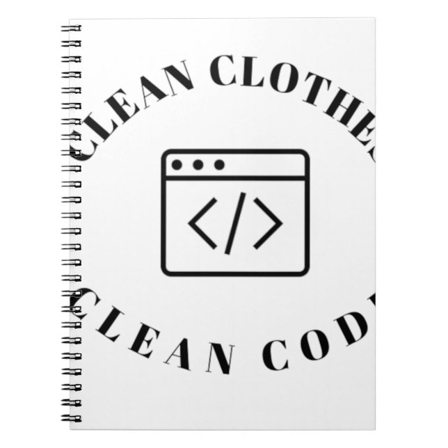 Carnet Nettoyer les vêtements Code propreté (Devant)