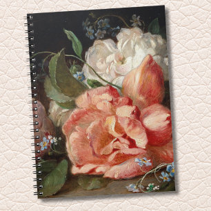 Carnet Neugebauer J. Un bouquet de fleurs aux Roses...
