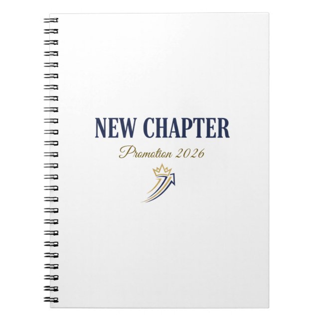 Carnet New Chapter Promotion 2026 (Devant)