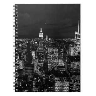 Carnet New York City Night Skyline