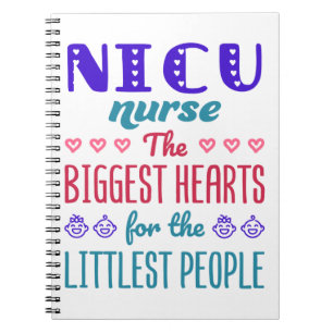 Carnet NICU Infirmière les plus grands coeurs pour les p